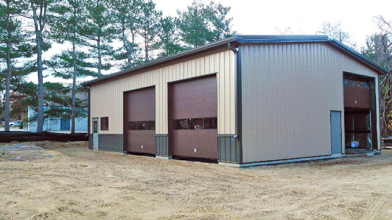 Steel Garage Building