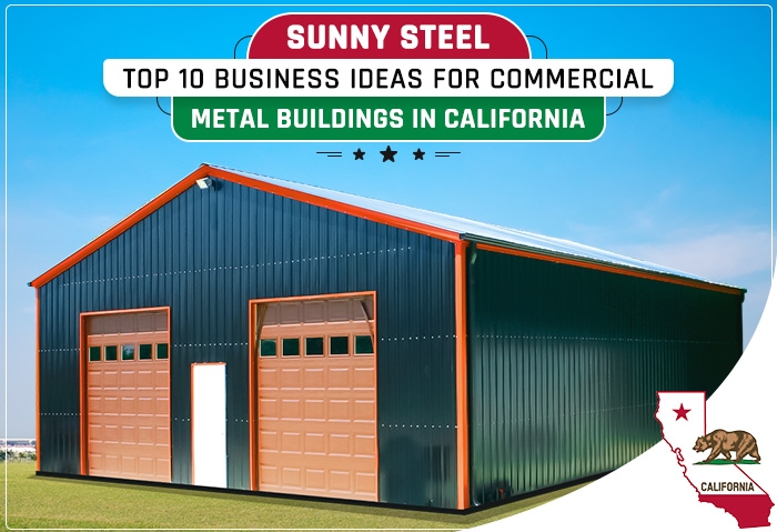 Sunny Steel:  Top 10 Business Ideas for Commercial Metal Buildings in California